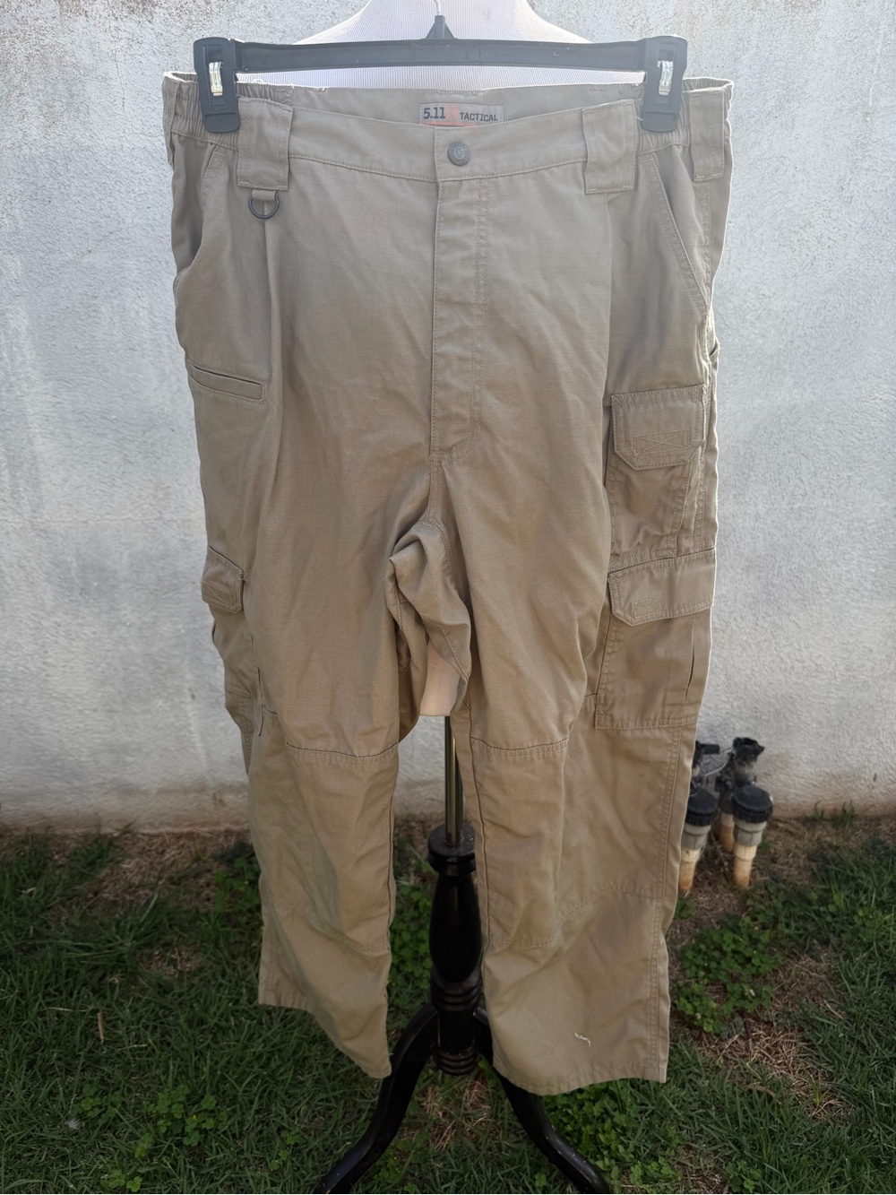 5.11 Tactical Cargo Pants Men's 36x30 Beige Workwear
